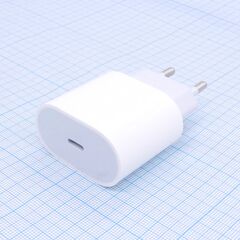 USB-C Power Adapter 20W, сетевой блок питания на один usb-c разъём