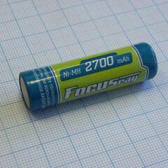 Аккумулятор AA (316) 2700мАч Focusray, аккумулятор никель-металлгидридный
