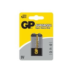 Батарея КРОНА GP supercell, элемент питания солевой, типоразмер 6f22