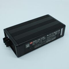 NPB-120-12TB, ac/dc зарядное устройство, 103.4 вт, 14.4 (рег.10.5…15.2) в/6.8 (рег.3.4…6.8) а, вход 90…264va c, 47…63гц /127…370в dc, изоляция 3000в ac, pfc, для свинцовых (обслуживаемых, гелевых, agm) и li-ion (fe, mn), 182.7*96*49мм, -30…+70°с