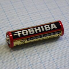 Батарея AA (316) Toshiba, элемент питания солевой