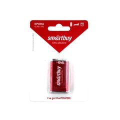 Батарея КРОНА Smartbuy alk., элемент питания алкалиновый, типоразмер 6f22