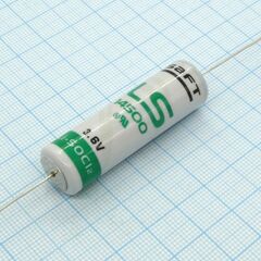 Батарея Saft LS 14500/CNA AA, li, socl2 батарея типоразмера aa, аксиальные проволочные выводы, -60...85 °c