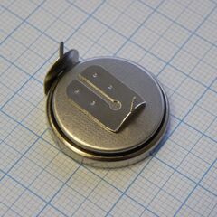 CR 2450 PCB Varta (2вывода, горизонт.), элемент питания литиевый,3в, 2 вывода горизонтальн. (vendor code: 6450 701 501)