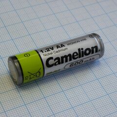 Аккумулятор AA (316) 600 мАч Camelion, аккумулятор никель-кадмиевый