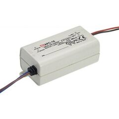 APC-16-350, ac-dc, 16.8вт, токовый выход, вход 90…264в ac, выход 350ма/12…48в, изоляция 3750в ac, в кожухе 77х40х29мм, -30…+70°с