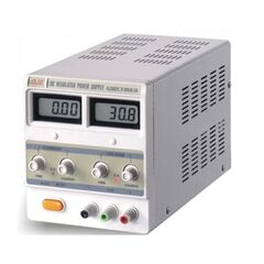 QJ3005C, источник питания регулируемый 0-30в до 5a 2xlcd