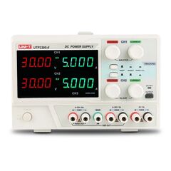 UTP3305-II, источник питания 3 канала: 2 канала 0-32в/5a;1 канал 5v/3a