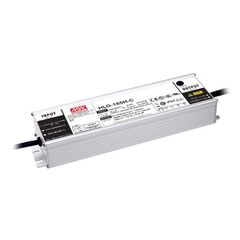 HLG-185H-C700A, ac-dc, 200вт, ip65, вход 90…305в ac, 47…63гц/127…431в dc, ккм, выход 143…286в/700ма, рег. выход 350…700ма, изоляция 3750в ac, в кожухе 228х68х39, -40…+70°с