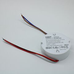 RC40W1050, ac-dc, 40вт, токовый выход, вход 198…264в ac, выход 1050ма/24…40в, ккм, в кожухе ф70х25 мм, -20…+60°с