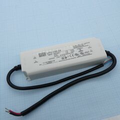 LPV-150-24, ac-dc, 151.2вт, ip67, вход 180…305в ac, 47…63гц /254…431в dc выход 24в/6.3a, изоляция 3000в ac, в кожухе 191х63х37.5мм, -25…+70°с