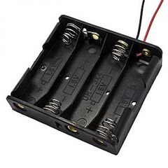 BH341 AA 4X1 (BH605), батарейный отсек bh341 aa 4x1 (bh605), открытый