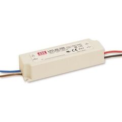 LPC-20-700, ac-dc, 21вт, стабилизация тока, ip67, вход 90…264в ac, выход 700ма/3…30в, изоляция 3000в ac, в кожухе 118х35х26мм, -30…+70°с