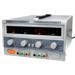 HY-5005E-2, лабораторный блок питания 0-50в/5aх2