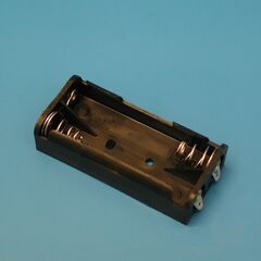 BAH-12, корпус для двух батареек типа 'ааа', черный