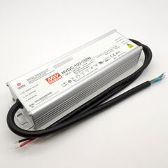 HVGC-100-700B, ac-dc драйвер светодиодов, 100вт, ip67, ккм, вход 180…480в ac, 47…63гц/254…679в dc, выход 700ма/15…142в, изоляция 3750в ac, в кожухе 236х68х39, -40…+70°с, димминг 3 в 1