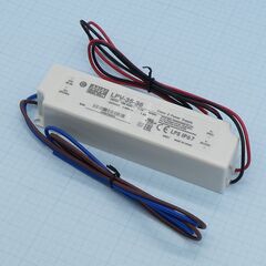 LPV-35-36, ac-dc, 35вт, ip67, вход 90…264в ac, выход 36в/1а,изоляция 3000в ac, в кожухе 148х40х30мм, -30…+75°с