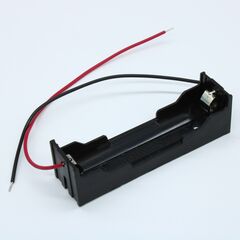 L-KLS5-18650-006-BL150, батарейный отсек 1х18650 на проводе 150 мм