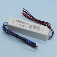 LPV-35-5, ac-dc, 30вт, ip67, вход 90…264в ac, выход 5в/6а,изоляция 3000в ac, в кожухе 148х40х30мм, -30…+75°с