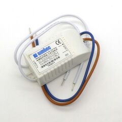 AMEPR8-1270KZ, ac-dc led, 8вт, выход 2…12в/700±30 ма, стаб. тока, вход 90…265в ас, 47…63 гц, изоляция 3000в аc,корпус 78х33х23 мм, -40…+55°с