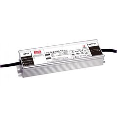HLG-240H-42A, ac-dc, 240вт, ip65, вход 90…305в ac, 47…63гц/127…431в dc, ккм, выход 42в/5.72а, рег. выхода 39…45в/2.86…5.72a, изоляция 3750в ac, в кожухе 244х68х39мм, -40…+70°с
