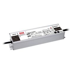 HLG-240H-20A, ac-dc led, 240вт, ip65, вход 90…305в ac, 47…63гц/127…431в dc, ккм, выход 20в/12а, рег. выхода 18.6…21.4в/6…12a, изоляция 3750в ac, в кожухе 244х68х39мм, -40…+70°с