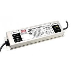 ELG-200-C1750A-3Y, ac-dc, 199.5вт, ip65, вход 100…305в ac, 47…63гц/142…431в dc, ккм, выход 57...114в/1750ма, изоляция 3750в ac, в кожухе 244х71х37.5, -40…+85°с (корпус), потенциометры, с проводом заземления