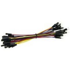 1 Pin Female-Male Jumper Wire 125mm (50p, набор проводов соединительных (m-f) 50 штук
