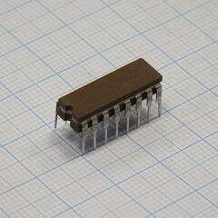 CD4040BF, счетчик двоичный 12-бит, 16-cdip
