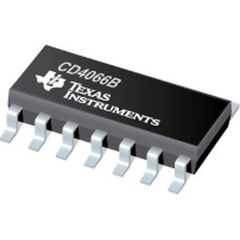 CD4066BM, логический элемент кмоп переключатель х 4, so14