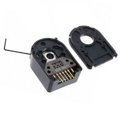 HEDS-5500#A12, энкодер (датчик угла поворота) 2-х канальный 500поз., 6мм