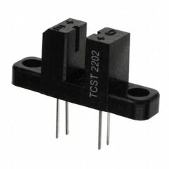 TCST2202, photointerrupter transmissive 3.1mm phototransistor 4-pin