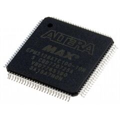 EPM3128ATC100-10N, программируемая логическая интегральная схема семейство max 3000a 2.5k элементов 128 макроячеек 98мгц 3.3в