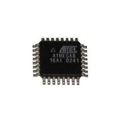 ATMEGA8-16AU, микроконтроллер avr 8k-флэш-память/1k-озу/512-ппзу + 8x10 ацп