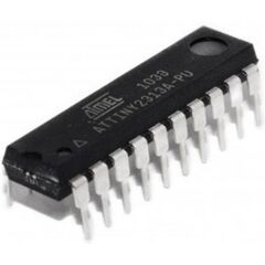 ATTINY2313A-PU, микроконтроллер avr 2k-флэш-память/128-озу/таймер/счетчик,сторожевой таймер электропитание 2.7-5.5 в