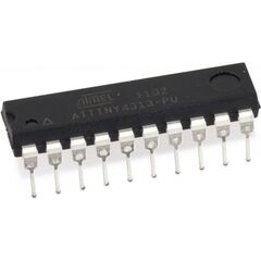 ATTINY4313-PU, микроконтроллер 8-бит 4кбайт флэш-память 20dip