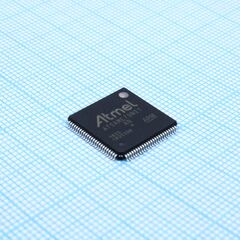 ATSAME70N21A-AN, микроконтроллер microchip ядро arm cortex m7 risc 2мб флэш-память электропитание 1.8в/2.5в/3.3в 100-pin lqfp лоток
