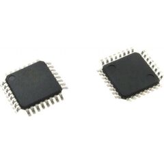 ATMEGA88V-10AU, микроконтроллер avr 8k-флэш-память/1k-озу/512-эппзу + 8x10 ацп, электропитание 1,8...5,5в, низкое энергопотребление, бессвинцовая технология