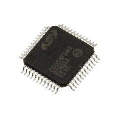 C8051F340-GQR, микроконтроллер 8-бит, 8051, 48мгц, 64кб (64кx8) flash, usb, 40 i/o