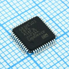 GD32E103C8T6, микроконтроллер gd 32-бит ядро arm cortex m4 20кб озу 64кб флэш-память