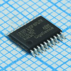 GD32F130F8P6TR, микроконтроллер 32-бит ядро arm cortex-m3 48мгц 64кб флэш-память 8кб озу 15 портов ввода-вывода tssop-20