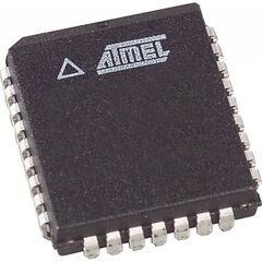 AT28C64B-15JU, энергонезависимое ппзу 64к-бит 150нсек 32plcc