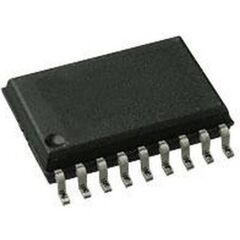 ADM3222ARWZ, быстродействующий, двухканальный компонент интерфейса rs232/v.28 с выводами отключения и разрешения, 460 кбит/с, питание +3.3 в