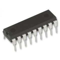 MAX222CPN+, сдвоенный драйвер/сдвоенный приемник интерфейс_rs232 питание 5в