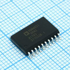 ADN4651BRWZ, двухканальный изолятор lvds, быстродействие 600 мбит/с, выдерживаемое напряжение 5 кв, ср.кв