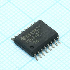 ISO3082DWR, интерфейс rs-485, изолированный, 200 кбит/с, полудуплекс, -40...+85°с