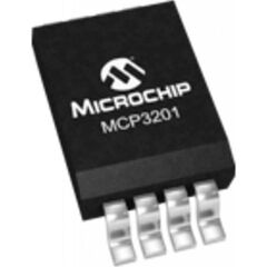 MCP3201-BI/SN, 12-ти разрядный последовательный ацп одноканальный шина spi