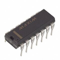 MAX531BCPD+, цап выход по напряжению последовательный 12-бит 5в 14-dip