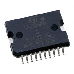 L6205PD, драйвер коллекторного двигателя постоянного тока, сдвоенный, 52в, 2.8аx2, фикс.огр. по току