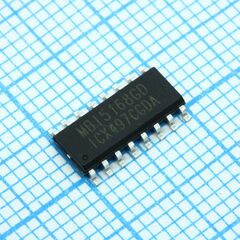 MBI5168GD-A, драйвер led; 8 каналов; iвых= 5-120mа; 25mhz; pwm; precisiondrive; uп=5v